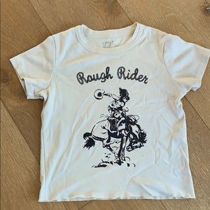Brandy Melville “Rough Rider” crop top